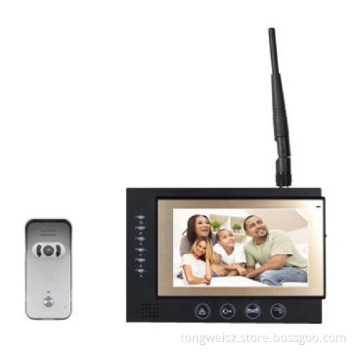 Wireless Video Door Phones, Recording Monitor Can Take Photos and Adaptive Hopping Channels